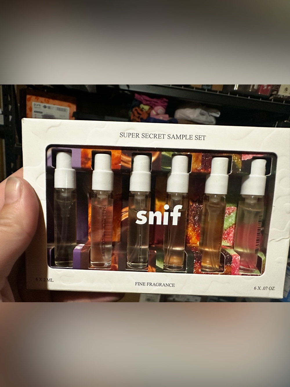Snif super secret sample set